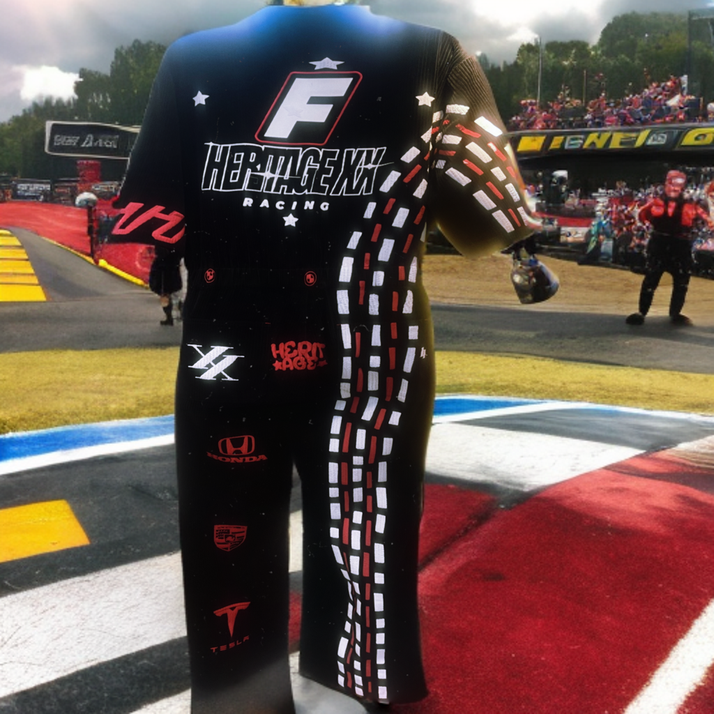 HERITAGE XX Garage Pit Crew Racing Jumpsuit Coveralls