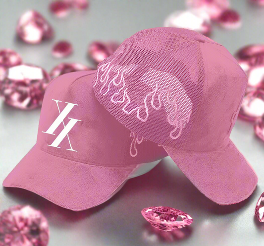 Heritage XX Pink and White Snapback Hat